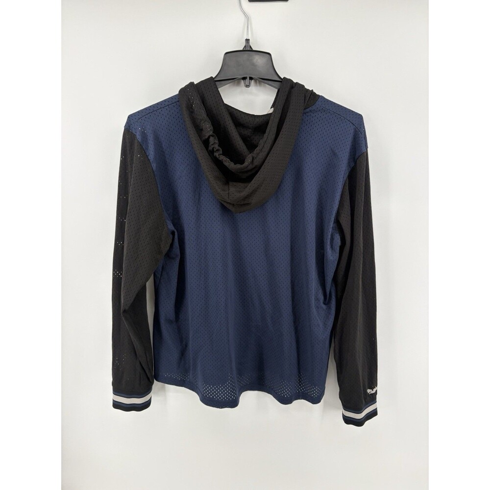 Mitchell And Ness Women’s Dallas Cowboy Long Sleeve Hooded Jersey Material Sz 2X - Picture 4 of 11